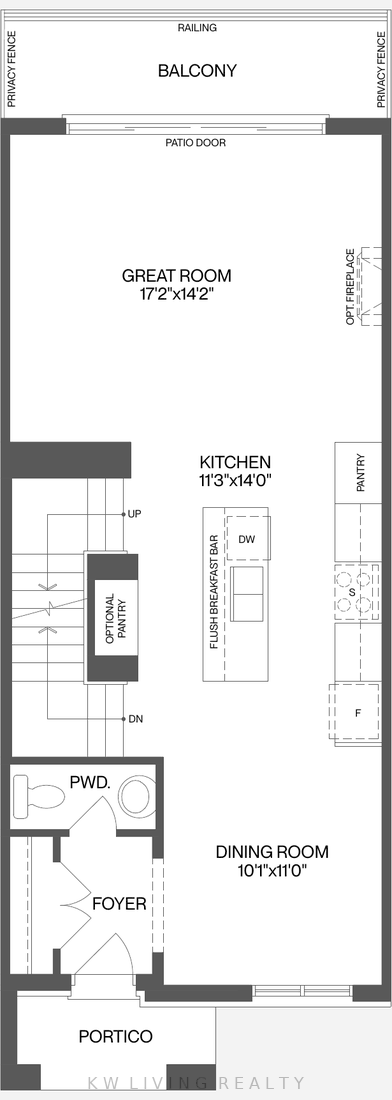 Main floor plan